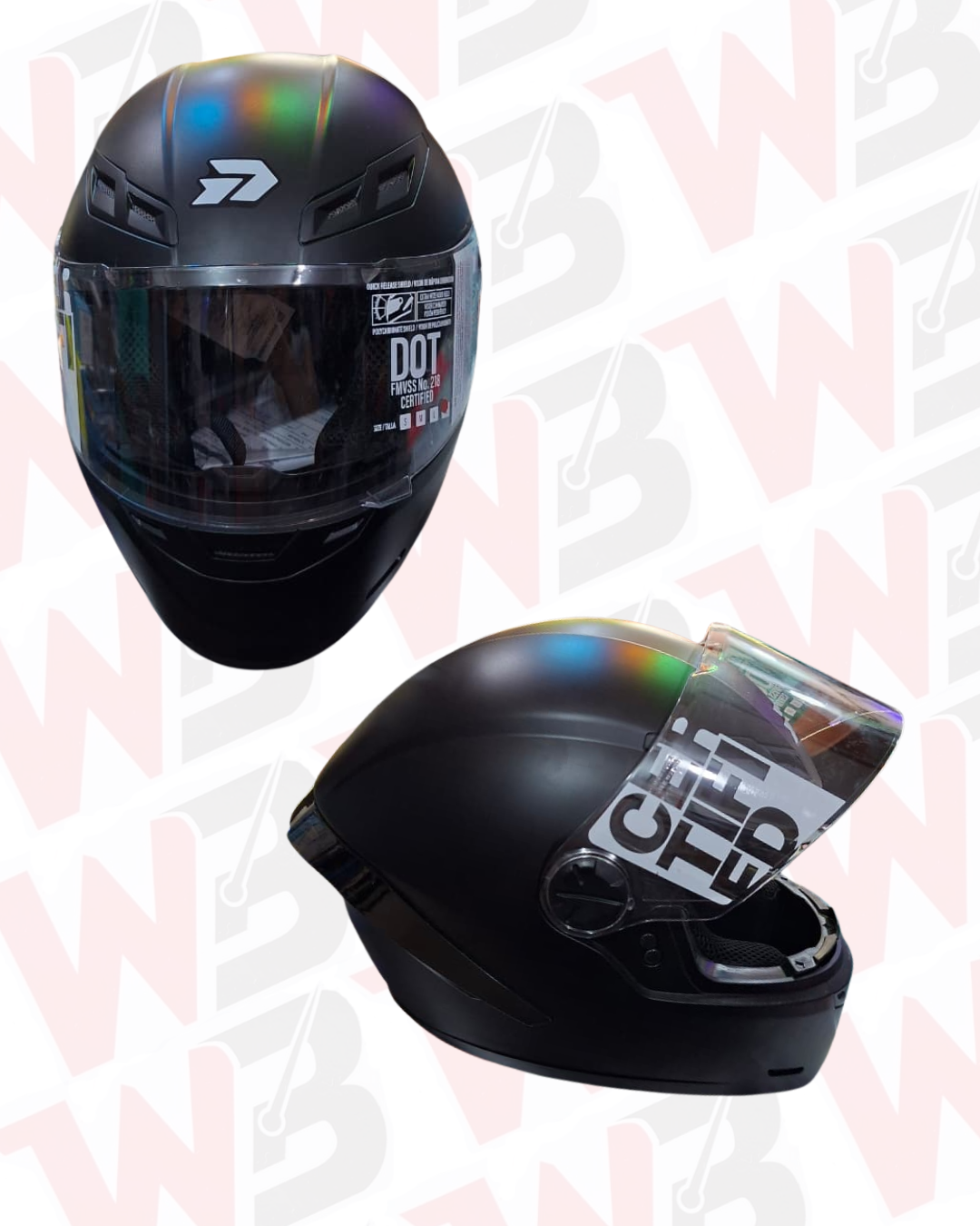CASCO PROTUNER NEGRO "XL"
